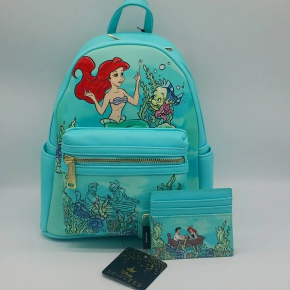 Loungefly | Bags | Loungefly Disney The Little Mermaid Kiss  display picture 2